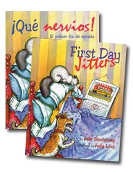 First Day Jitters English & Spanish 2-Paperback Books