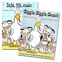 Giggle Giggle Quack English & Spanish 2-Book Set