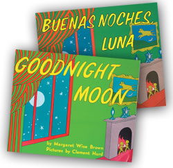 Goodnight Moon English & Spanish 2-Paperback Book