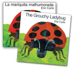 Grouchy Ladybug English & Spanish 2-Paperback Book