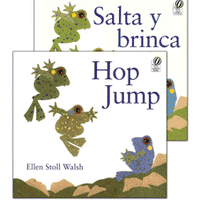 Hop Jump English & Spanish 2-Paperback Book