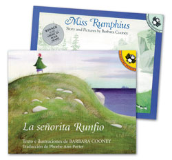 Miss Rumphius English & Spanish 2-Paperback Book