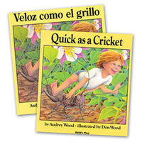 Quick as a Cricket Bilingual Book Set