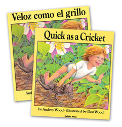 Quick as a Cricket Bilingual Book Set