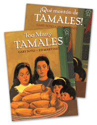 Too Many Tamales English & Spanish 2-Paperback Book
