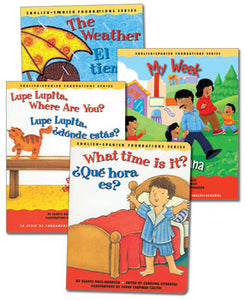 Weather, Vehicles, Sea Bilingual Board Book Set of 4