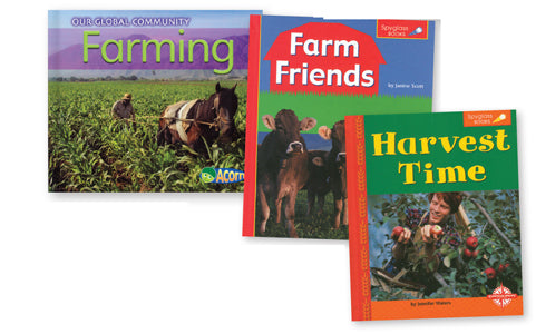 FARM BOOK Set of 3