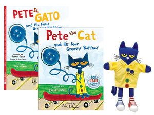 Pete The Cat Four Groovy Buttons Story Kit