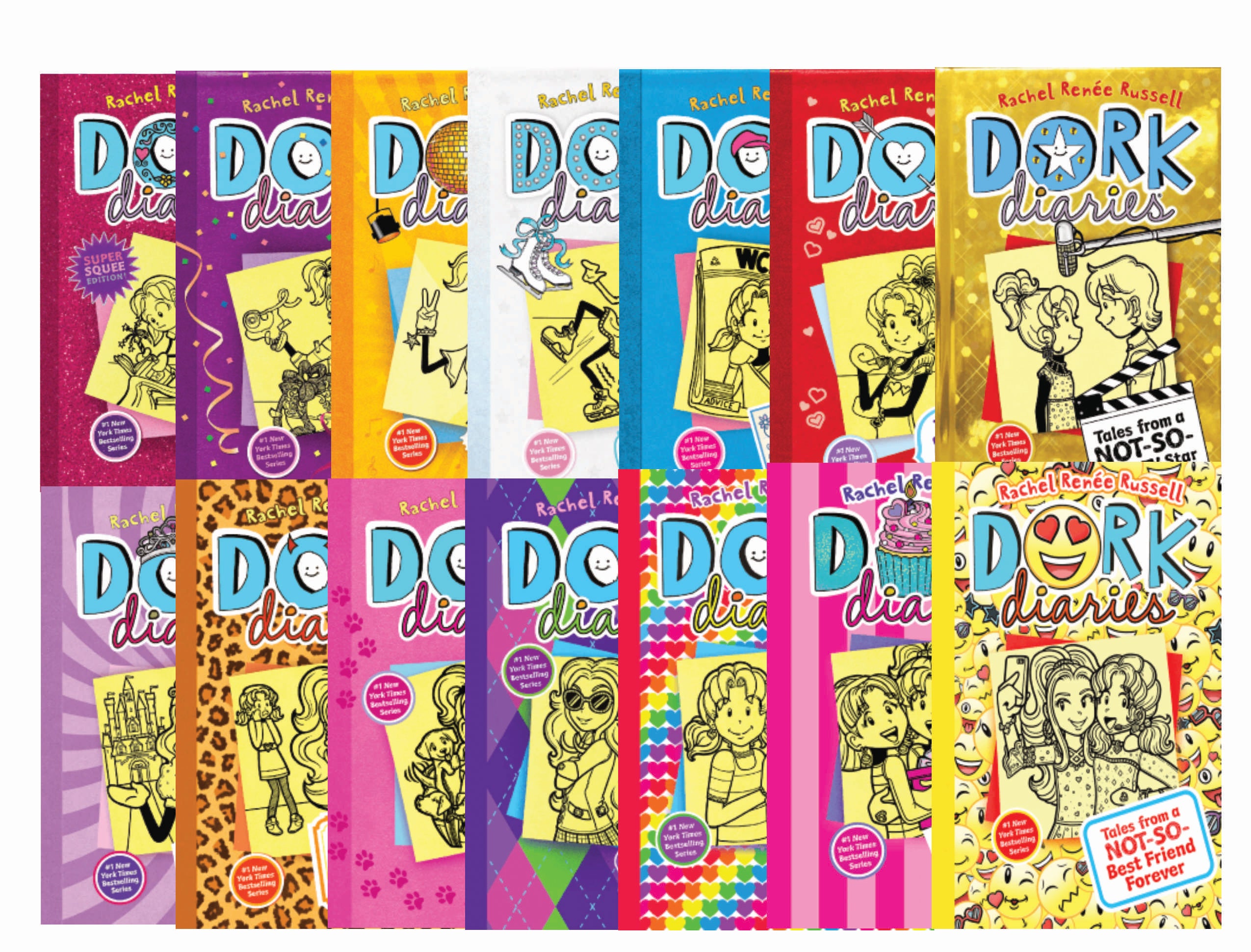 Dork Diaries English Set of 14