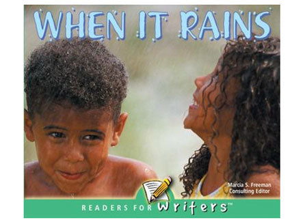 Que Pasa cuando llueve/ When it Rains English Paperback Student Book