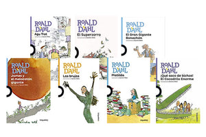Roald Dahl Spanish Paperback Book Set 2
