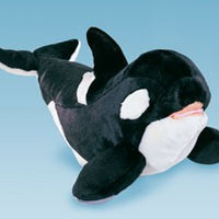 Plush Orca Whale, 15 in.