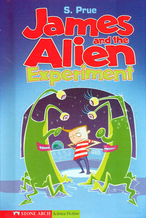James and the Alien Experiment Library Bound Book