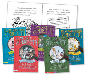 Damian Drooth Supersleuth Hardcover Book Set