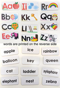 MAGNETIC PICTURE WORDS