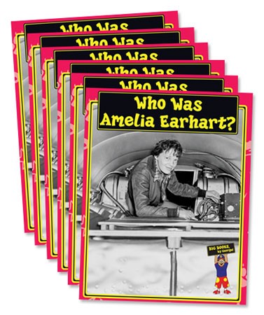 Who Was Amelia Earhart? Student Book Pk/6