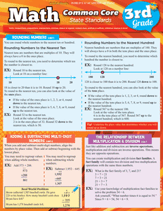Math Common Core State Standards Student Guide Grade 3