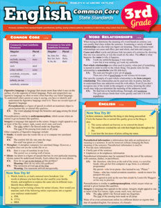English Common Core State Standards Student Guide Grade 3