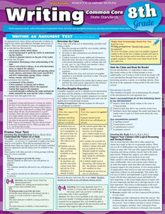 Writing Common Core State Standards Student Guide Grade 8