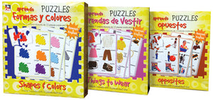 Bilingual Early Learning Puzzles Set