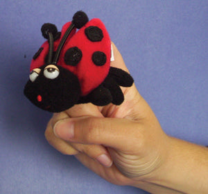 Ladybug Finger Puppet