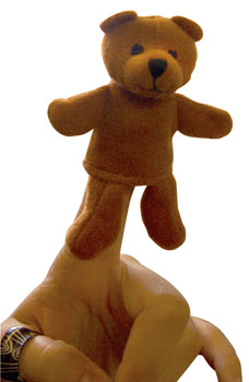 Baby Bear Finger Puppet 4 In.