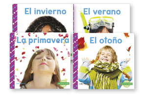 Las estaciones /Seasons Spanish Set of 4