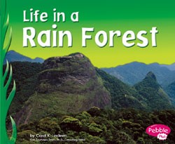 Life in a Rain Forest Library Bound Book