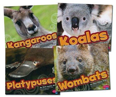 Australian Animals Nonfiction Library Bound Book