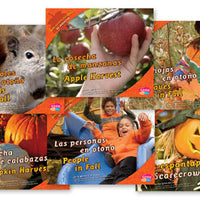 All About Fall Bilingual Library Bound Set of 6