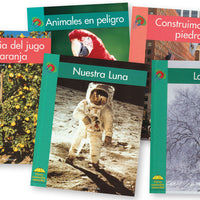 Yellow Umbrella Science Spanish Library Bound Book