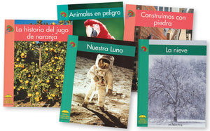 Yellow Umbrella Science Spanish Library Bound Book