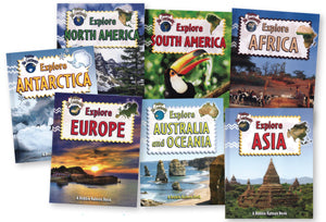 Explore the Continents English Set of 7 Books