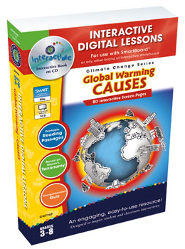 GLOBAL WARMING: CAUSES IWB LESSONS CD