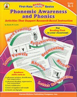 Phonemic Awareness & Phonics Gr. K-1 (First-Rate R