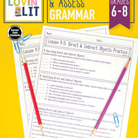 I’m Lovin’ Lit: Practice & Assess Grammar Grades 6-8