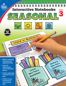 Interactive Notebooks: Seasonal Gr. 2-5