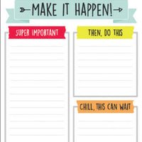 Make It Happen! Notepad