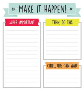 Make It Happen! Notepad