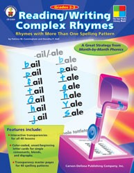 Reading/Writing Complex Rhymes (Four Blocks) | National School Products