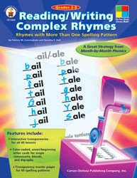 Reading/Writing Complex Rhymes (Four Blocks)
