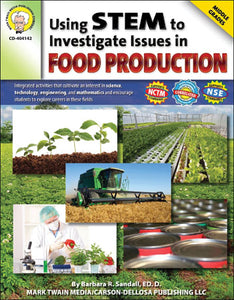 Using STEM to Investigate Food Production Paperback Book
