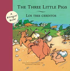 Three Little Pigs Bilingual Paperback Book