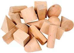 Hardwood Geometric Basic Set of 12