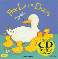Five Little Ducks Paperback Book/CD Read-Along