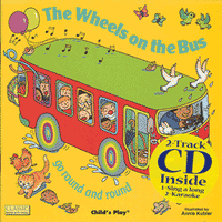 Wheels on the Bus Paperback Book/CD Read-Along