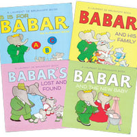 Babar Story Book Set of 4 books