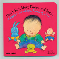 Baby Board Books - Head, Shoulders, Knees and Toes /  Cabeza, Hombros, Piernas, Pies...