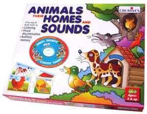 ANIMALS, THEIR HOMES & SOUNDS CD