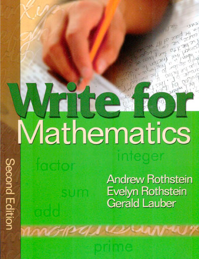 Write for Mathematics